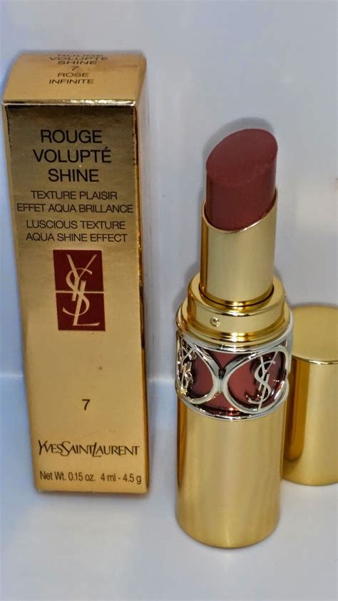 ysl rouge volupte shine 07 rose infinite|YSL rouge volupte shine 121.